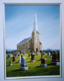St. Columba Presbyterian Church & Cemetery, Kirk Hill, Ontario